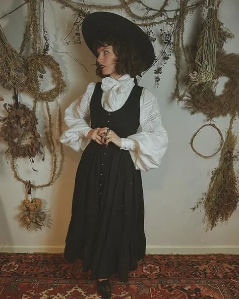 I Do Declare (@ixdoxdeclare) • Instagram photos and videos I Do Declare, Silver Buttons, Black Linen, Aesthetic Clothes, The Twenties, Bodice, Victorian Dress, The Dress, My Style