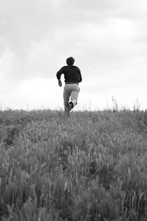 James Gaisford majestically running through a field. in tight pants. Running In Nature Aesthetic, Person Running Back View, Running Man Aesthetic, Finley Lawton, Running Through The Woods Aesthetic, People Running Aesthetic, Man Running Aesthetic, Running Through Field Aesthetic, Running Back View