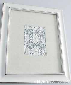 Framed Doilies, Grandma Diy, Doily Art, Doilies Crafts, Vintage Doily, Lace Doily, Linens And Lace, Lace Doilies, Diy Vintage