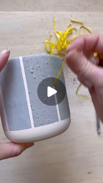 Using Tape To Glaze Pottery, Pottery Tape Resist, Tape Resist Pottery, Ceramic Creations, Pottery Videos, Hand Built Pottery, Paint Line, Pottery Glazes, Ceramics Pottery