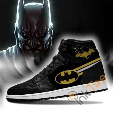 Batman Sport Custom Sneakers It218 Air Jordan Shoes Like and follow @vuteesshop to not miss out on unique sports fashion products exclusively for NFL, NBA, NCAA, NHL, MLB fans! Purchase link in my bio! =============== #vutees #airjordans #jordanshoes #nflfans #nba #nbafans #ncaa #ncaafans #nhl #nhlfans Batman Shoes, High Top Sneaker, The Dark Knight, Air Jordan Shoes, Custom Sneakers, Dark Knight, Shoes For Men, Dinosaur Print, Shoes Shoes