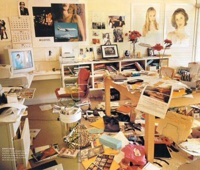 Sofia Coppola's Office Dakota Johnson Kitchen, Messy Office, Sophia Coppola, Things Organized Neatly, Bruce Weber, Sofia Coppola, Barbie Dream, Editorial Photography, Pretty Pictures