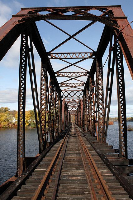 Anson Skowhegan Maine, Waterville Maine, Jellystone Park, Visit Maine, Railroad Bridge, Maine Travel, State Capital, Backyard Farming, North Star