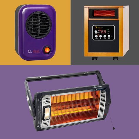 The 11 Best Space Heaters to Keep You Warm and Toasty Best Space Heater, Heated Tile Floor, Space Heaters, Hepa Air Purifier, Best Appliances, Portable Heater, Work Desk, Space Heater, Bathroom Space