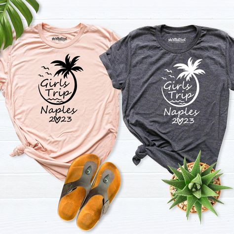 Hawaii Trip Shirt Ideas, Friendcation Shirts, Girls Trip Tshirt Ideas, Girls Trip Shirts Ideas, Beach Shirt Ideas, Bahama House, Beach Girls Trip, Bali Girls, Girls Beach Trip