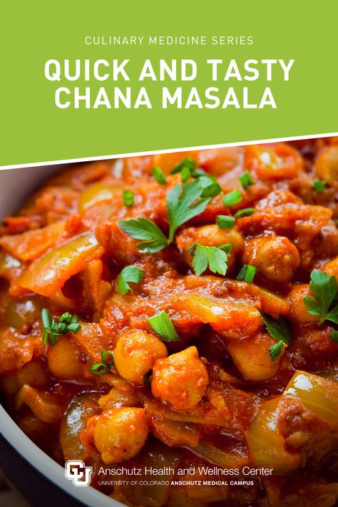 Quick Chana Masala, Culinary Medicine, Health And Wellness Center, Canned Chickpeas, Wellness Center, Crushed Tomatoes, Stuffed Jalapeno Peppers, Sweet And Sour Pork, Fresh Cilantro