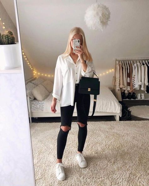 Looks para impactar a tus nuevos compañeros de clase Skandinavian Fashion, Daily Outfit Inspiration, Causual Outfits, Simple Trendy Outfits, Casual Winter Outfits, Winter Fashion Outfits, Teen Fashion Outfits, Outfits Casuales, Cute Casual Outfits