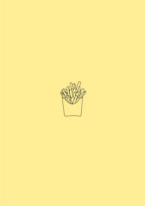 Tiny Food Tattoos, French Fry Tattoo, French Fries Tattoo, Fry Tattoo, Fries Tattoo, French Fries Illustration, June Tattoos, Potato Tattoo, Fries Illustration