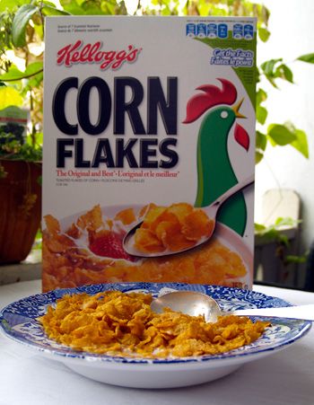 Corn Flakes Alfredo Recipes, Corn Flake, Kellogg's Corn Flakes, Post Cereal, Chicken Alfredo Recipes, Seventh Day Adventist, Corn Flakes, Home Economics, Chicken Alfredo