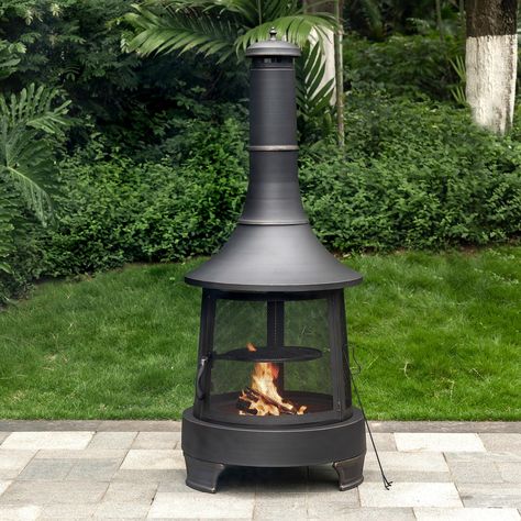 PRICES MAY VARY. 𝐃𝐔𝐑𝐀𝐁𝐋𝐄 𝐂𝐎𝐍𝐒𝐓𝐑𝐔𝐂𝐓𝐈𝐎𝐍: Constructed from heavy-duty rust-resistant steel, the outdoor fire pit ensures long-lasting reliability, protecting your fire pit, grill, and pan from the sun's UV rays. This robust design prevents cracking or corrosion, even with prolonged exposure to outdoor elements. 𝐄𝐅𝐅𝐈𝐂𝐈𝐄𝐍𝐓 𝐒𝐌𝐎𝐊𝐄 𝐌𝐀𝐍𝐀𝐆𝐄𝐌𝐄𝐍𝐓: Featuring a sturdy heavy-duty steel chimney, this smokeless firepit efficiently directs smoke upwards and away, allowin Chimney Fire Pit, Fire Pit Spark Screen, Cooking Grill, Iron Grill, Round Fire Pit, Fire Pit Bowl, Cast Iron Grill, Fire Pit Cover, Patio Fire Pit