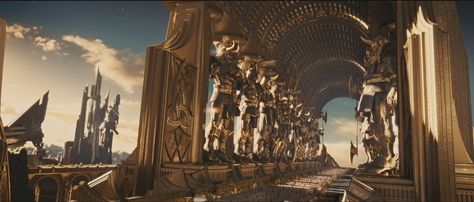 Asgard... Asgard Marvel, Loki Aesthetic, Thor 2011, Games Design, Fantasy City, Matte Painting, Norse Mythology, Fantasy Landscape, Marvel Cinematic Universe