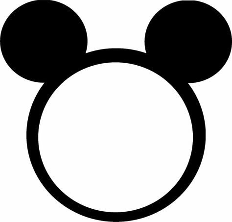 Free Mickey Mouse Head Silhouette, Download Free Clip Art, Free Clip Art on Clipart Library Mickey Template, Ear Template, Mickey Mouse Pinata, Mickey Mouse Template, Mickey Mouse Outline, Mickey Mouse Printables, Head Template, Mickey Mouse Clipart, Mickey Mouse Invitation