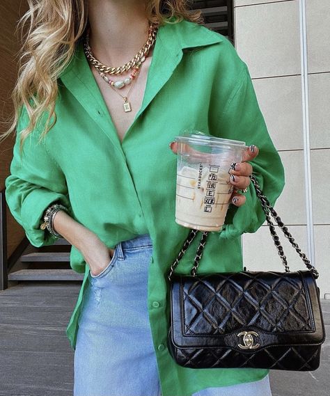 Color Combinations For Clothes, Causual Outfits, Abayas Fashion, Green Shirt, Edgy Outfits, Classic Outfits, Looks Vintage, Outfits Casuales, Cute Casual Outfits