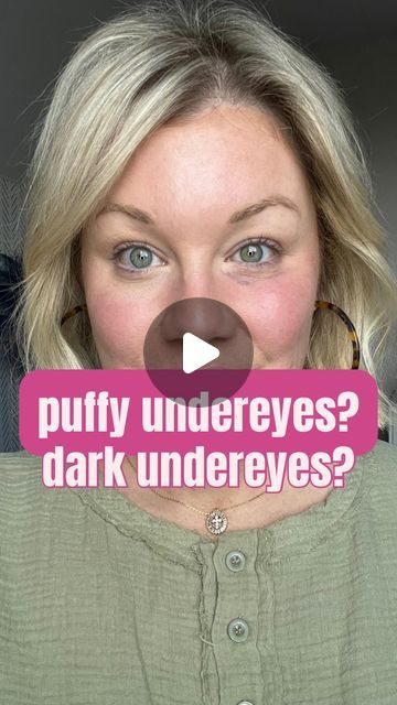 Kaila Gibson • Makeup & Midsize on Instagram: "Puffy or the dark “u” under the eyes can be hard to conceal. While you can’t necessarily concealed a puffiness, here’s a little hack that will help you from accentuating it like make up, can possibly do! Try it and see if it works for you. #maturemakeup #puffyeyes #undereyecircles #undereyebags #naturalmakeup #makeuptips #makeuphacks #easymakeup #makeuptutorial

This tutorial was inspired by @ericataylor2347 go follow her! She has great makeup tips!" Makeup To Hide Bags Under Eyes, Makeup For Baggy Eyes, Hide Eye Bags With Makeup, How To Conceal Under Eye Bags Over 50, How To Cover Eye Bags With Makeup, Puffy Eye Makeup, Hollow Eyes Makeup, Makeup For Puffy Eyes, Puffy Under Eyes Bags