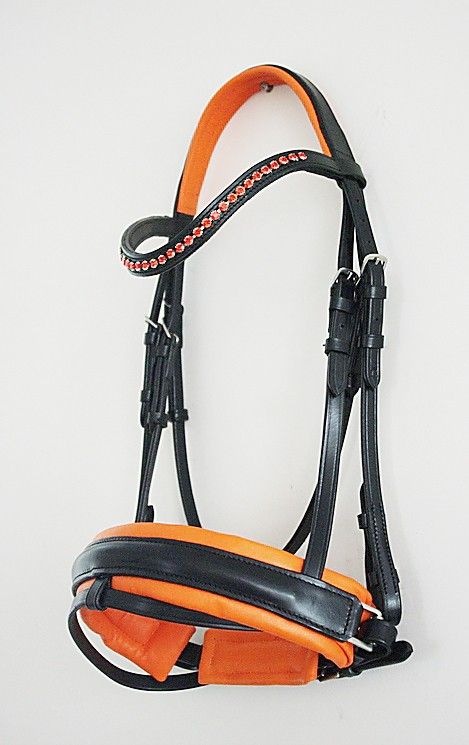 Orange Horse Tack, English Tack Sets, Dressage Bridle, English Horse Tack, Horse Products, English Tack, Horse Facts, Horse Harness, English Horse