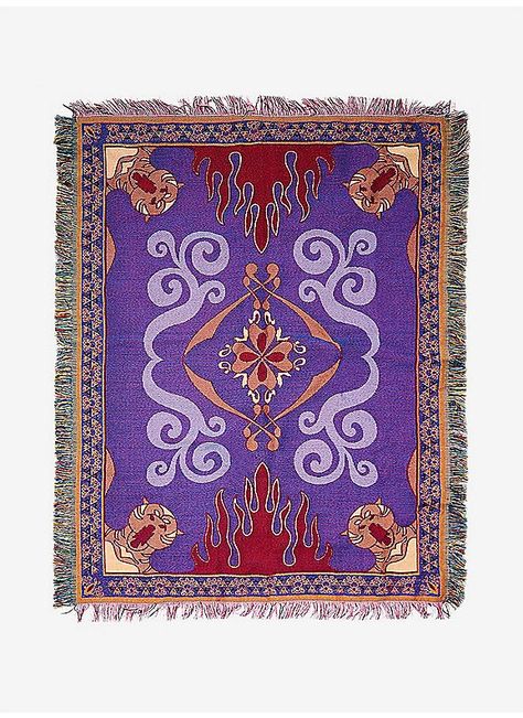 Hot Topic : Disney Aladdin Magic Carpet Woven Tapestry Throw Blanket Aladdin Magic Carpet, Disney Blanket, Disney Home Decor, Disney Aladdin, Magic Carpet, Tapestry Throw, Disney Home, Woven Blanket, Tapestry Weaving