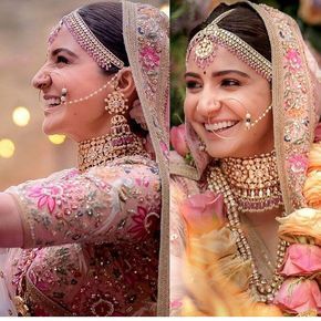 Pure Happiness... #anushkasharma #sabyasachi #uncutdiamonds #bridesofsabyasachi Lace Wedding Dress Country, Nose Pin Indian, Nath Bridal, Actress Wedding, Nath Nose Ring, Silver Anklets Designs, Lace Top Wedding Dress, Wedding Day Wishes, Lace Wedding Guest Dress