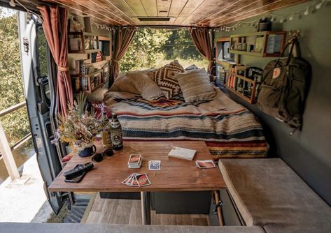 Bil Camping, Uno Cards, Bus Living, Kombi Home, Van Conversion Interior, Campervan Life, Van Life Diy, Campervan Interior, Trailer Ideas