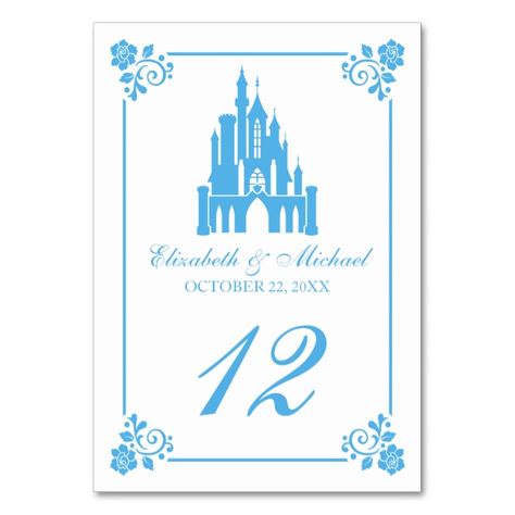 Cinderella Wedding Castle Table Number #Ad , #ad, #Castle, #Table, #Number, #Shop, #Cinderella Cinderella Quince Theme, Disney Table Numbers, Cinderella Quince, Wedding Castle, Beauty And Beast Wedding, 4th Wedding Anniversary, Table Number Card, Disney Theme Party, Wedding Table Number Cards