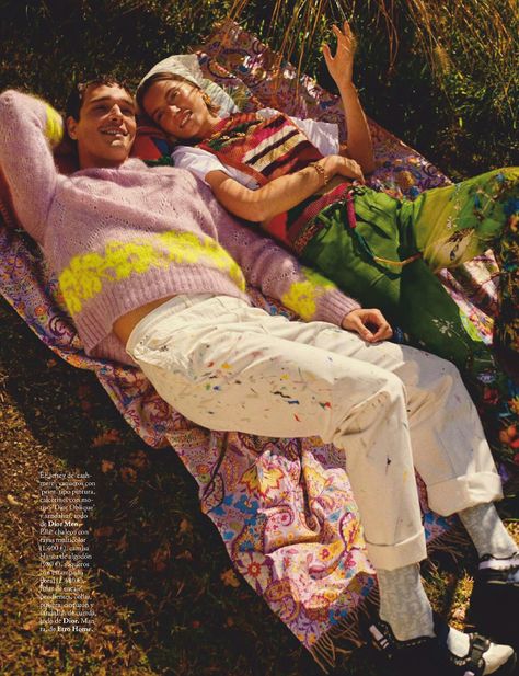 Laurie Bartley's 'Love Story' with Cato van Ee for Elle España — Anne of Carversville Dior Garden, Elle Spain, Elle Us, Vogue Spain, Male Fashion Trends, Vogue Japan, Fashion Photography Editorial, Fashion Couple, Off Grid