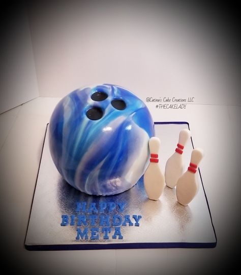 Bowling Ball Cake Ideas, Bowling Ball Birthday Cake, Bowling Themed Birthday Cake, Bowling Cakes For Boys, Bowling Cakes, Bowling Theme Cake, Bowling Ball Cake, Bowling Birthday Cake, Bowling Cake Ideas