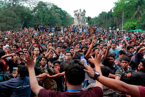 Bangladesh Ends Reservation in Govt Jobs as PM Sheikh Hasina Gives in to Protesting Students Dhaka University, Reckless Driving, Sheikh Hasina, Student Protest, New Africa, Road Safety, My Photo Gallery, Prime Minister, New World