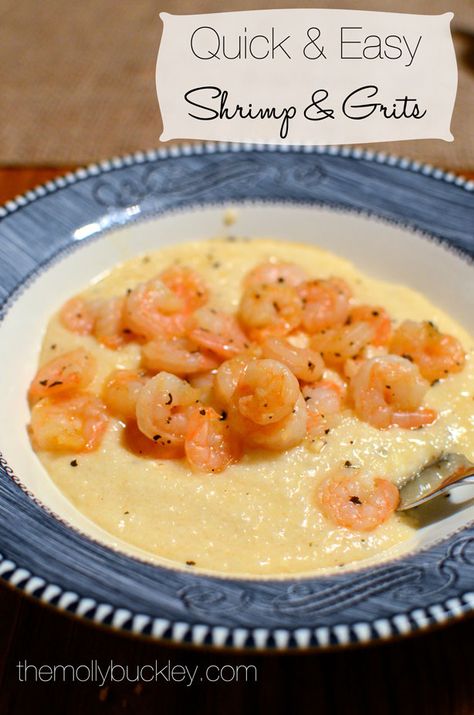 Instant Grits And Shrimp, Simple Shrimp And Grits, Shrimp And Instant Grits Recipe, Simple Shrimp And Grits Recipe, Easy Shrimp And Grits Recipe Simple, Healthy Shrimp And Grits, Breakfast Shrimp, Charleston Shrimp And Grits, Easy Shrimp And Grits