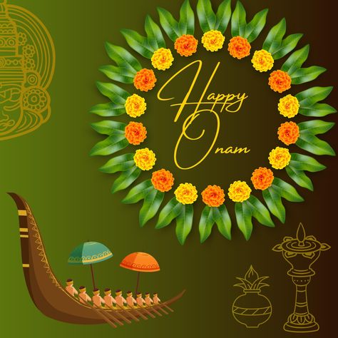 Happy onam Onam Wishes In Malayalam, Happy Onam Images, Kerala Festival, Onam Images, Happy Onam Wishes, Onam Greetings, Onam Wishes, Poster Images, Happy Onam