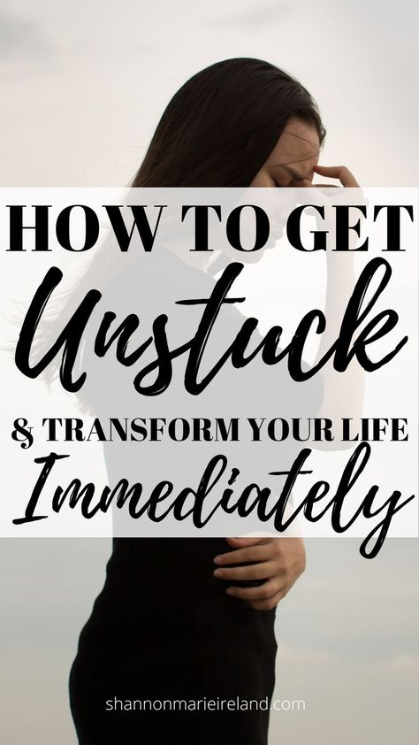 how to get unstuck in life Get Out Of A Rut, Feeling Unmotivated, Mentally Exhausted, Get Unstuck, Self Improvement Quotes, My Power, Books For Self Improvement, Get Your Life, Healthy Relationship Advice