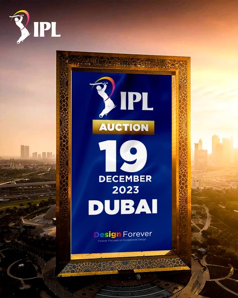 IPL AUCTION 2024 Ipl Auction 2024, Ipl Auction Poster, Auction Poster, Ipl Auction, Birthday Background Design, Ipl 2024, Black Hd Wallpaper, Black Hd, Morning Video