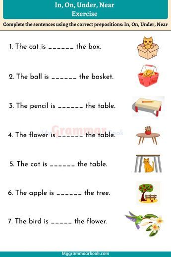 Here are the in, on, under, near exercises worksheet with answers these worksheets are best for UKG and class 1 students. you can also download the in, on, under, near, worksheet PDF on your device to print. In On And Under Worksheets, In On Under Worksheet For Kindergarten, Ukg Class English Worksheet, In On Under Worksheet For Kids, Comprehension For Class 1, In On Under Worksheet, Class 1 English, Letter Writing Worksheets, Preposition Worksheets