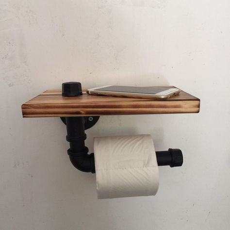 Restroom Decoration, Restaurant Restroom, Tissue Holder Bathroom, Iron Toilet Paper Holder, Restroom Ideas, Bathroom Tissue Holder, Wall Mounted Storage Shelves, Storage Holders, Toilet Paper Holder Stand