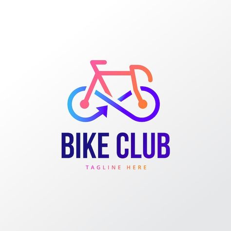 Free vector bicycle logo template design | Free Vector #Freepik #freevector #bike-logo #bicycle-logo #personal-logo #logo Logo Bicycle, Bicycle Logo, Modern Bicycle, Bike Logo, Old Logo, Modern Logos, Bicycle Design, Personal Logo, Modern Logo