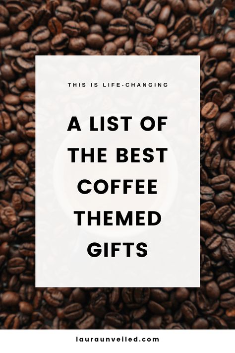 Discover perfect coffee themed gifts for coffee enthusiasts in this blog post! Explore unique coffee related gifts like a personalized coffee gift set or a fun coffee lovers gift basket packed with premium coffee products. Get inspired with creative coffee gift box ideas and thoughtful barista gift ideas for those who love brewing. These coffee gift ideas make ideal birthday gifts for coffee lovers who enjoy every sip. Coffee Cricut Ideas, Coffee Lovers Basket, Womens Gift Guide, Cute Gift Basket Ideas, Coffee Lover Gifts Basket, Coffee Gift Ideas, Coffee Gift Set, Fancy Coffee Drinks, Book Lover Gift Ideas