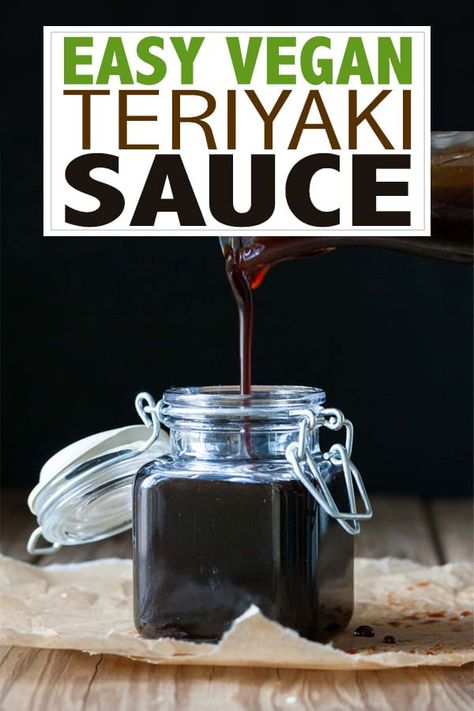 This gluten-free vegan teriyaki sauce is sticky, sweet and so versatile. It's guaranteed to take any Asian inspired dish to a whole new flavor level! #veganasianrecipes #glutenfreesauces Vegan Teriyaki Sauce, Vegan Teriyaki, Vegan Sauce Recipes, Gluten Free Sauces, Teriyaki Sauce Recipe, Vegan Asian Recipes, Tofu Dishes, Asian Inspired Dishes, Veggie Dip