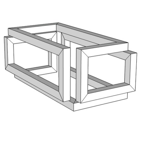 Infinity Prism - Everything Metal and Wood Infinity Table, Infinity Cube, Diy Furniture Videos, Table Measurements, Welded Furniture, Cube Table, Sick Designs, Coffee Table Base, Wood Projects That Sell