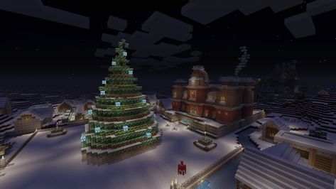 Minecraft Nostalgia, Nostalgia Wallpaper, Minecraft Aesthetic, Map Minecraft, Minecraft Pictures, Nostalgic Pictures, Minecraft Christmas, Nostalgia Core, Christmas World