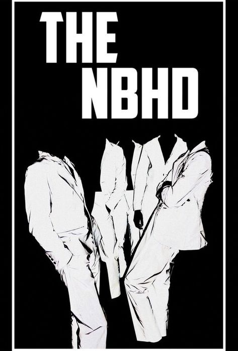 The Nbhd Poster Vintage, Music Poster The Neighbourhood, The Neighbourhood Poster Aesthetic, The Neighbourhood Poster Art, The Neighbourhood Poster Vintage, The Neighborhood Posters, Wiped Out Poster, The Nbhd Poster, Nbhd Poster