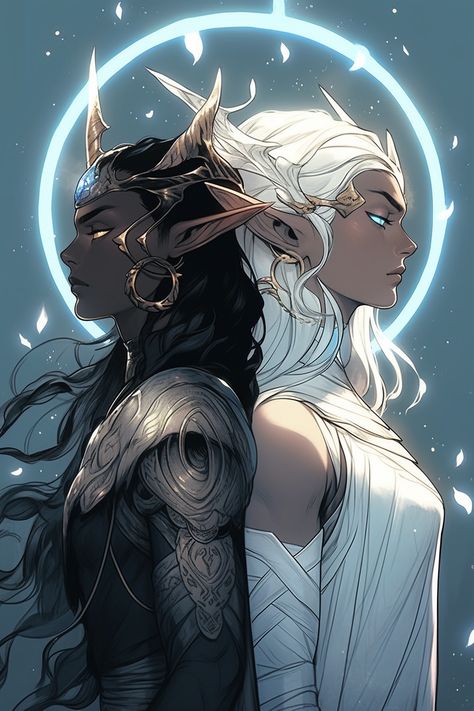 Dnd Couple Character Art, Couple Character Art, Dnd Couple, Fantasy Couple Art, Fantasy Couples, Romantic Art, Fantasy Romance, Character Ideas, Support Artists