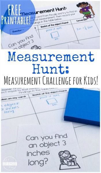 FREE Measurement Hunt Math Challenge for kids to learn about and practice measuring (hands on math, math practice, homeschool, 2nd grade, 3rd grade, 4th grade, 5th grade, 6th grade, 76th grade, 8th grade) Homeschool 2nd Grade, Fun Measurement Activities, Printable Challenge, Measurement Lessons, Teaching Measurement, Math Enrichment, Measurement Activities, Math Measurement, Math Challenge