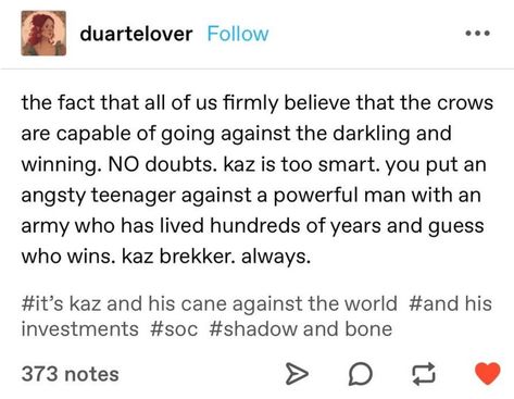 Female Kaz Brekker, Kaz And The Darkling, Kaz Brekker Outfit, Kaz Brekker Headcanon, Kaz Brekker Season 2, Kaz Brekker Funny, Kaz Brekker And Inej Fanart, Freddy Carter Kaz Brekker, Kaz Brekker Quotes