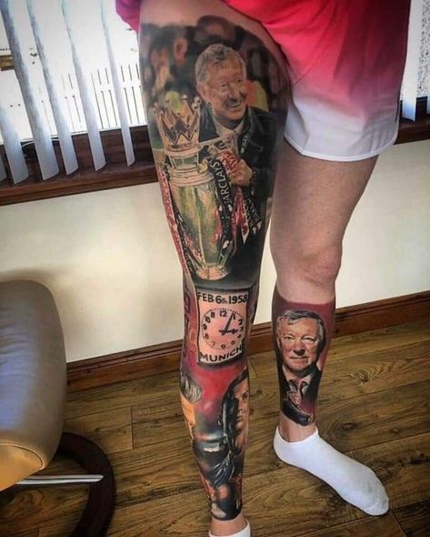 Manchester United Tattoo, Man Utd Tattoo, Soccer Tattoos, Rip Tattoo, Manchester United Logo, Forever Tattoo, Astronaut Tattoo, Manchester United Legends, Man United