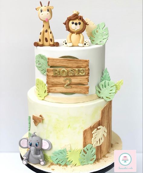 Animal Birthday Cakes, Rainbow Birthday Cake, Jungle Cake, Safari Cakes, 60th Birthday Cakes, 3rd Birthday Cakes, Fairy Cakes, Fondant Cake Toppers, Gateaux Cake