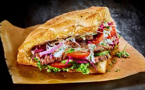 Doner Kebab Bread Recipe, Turkish Doner, Doner Kebabs, Turkish Kebab, Döner Kebab, Salad Dressing Recipes Healthy, Pasta Salad Dressing, Doner Kebab, Knysna