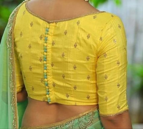 Blouse Designs Latest Collar Neck, Back Drop Blouse Designs, High Neck Blouse Pattern, High Neck Blouse Designs, Latest Blouse Patterns, Front Blouse Designs, Exclusive Saree Blouse Designs, Neck Blouse Designs, Latest Blouse Neck Designs