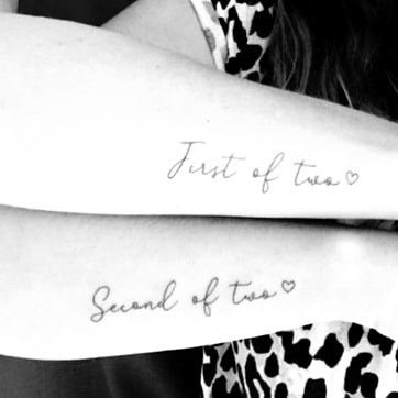 Two Tattoo, Basic Tattoos, Tattoo Quotes, Tatting, Tattoos