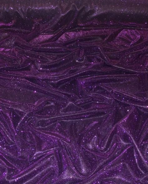 "Stunning sparkly stretch moonlight fabric :- beautiful medium weight fabric width is 58\" inches(147cm) purple/black in colour has vertical one way stretch and two tone effect with a beautiful stardust on the face of the fabric it shines brilliantly when light falls on it from different angles because of its fantastic shine it can be used as evening wear,dresses,party wear,backdrop,decorations crafts,wedding,upholstery,table tops ,curtains,costumes etc this price is for one meter and if you wil Purple Fabric Aesthetic, Purple Glitter Dress, Moonlight Fabric, Purple Sparkly Dress, Flower Fairy Lights, Purple Backdrop, Texture Board, Evening Wear Dresses, Purple Party