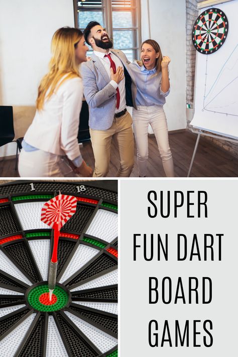 Bullseye Dart Board Games (With Instructions!) - Peachy Party Dart Party Ideas, Dart Games Ideas, Dart Games, Work Party Games, Dart Board Games, Best Darts, Large Group Games, Dinner Party Games, Fun Drinking Games