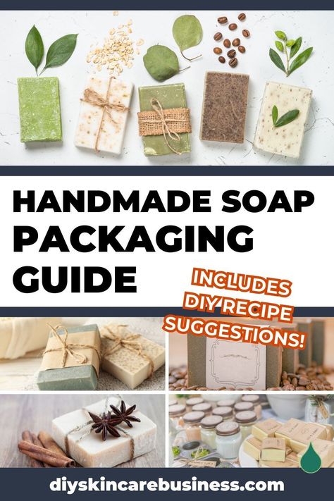 The packaging guide for handmade skincare businesses that feature soap in their product line! Not JUST a resource with 'pretty' details, this post includes DIY skin care recipe suggestions, soap boxes ideas, soap box label templates, unboxing inspiration, and more. A true business branding must-have for any small-batch soap maker wanting to grow their loyal customer base! www.diyskincarebusiness.com How To Wrap Homemade Soap, Packaging Soap Ideas, Diy Soap Wrapping Ideas, Packaging Homemade Soap, Soap Labels Template Free Printable, Soap Packing Ideas, Homemade Soap Packaging Ideas, Soap Box Design, Diy Soap Box