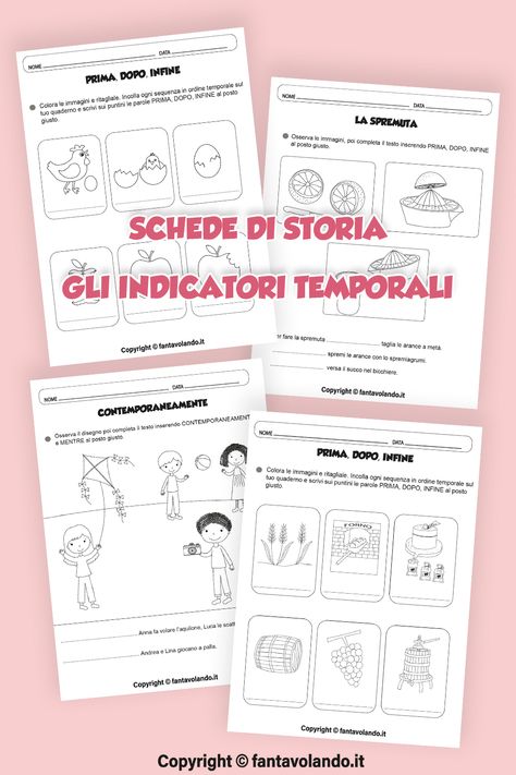 Nel sito di Fantavolando trovate tantissime schede didattiche per ogni disciplina della scuola primaria. #fantavolando #storia #schededidattiche Bullet Journal